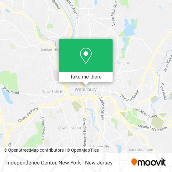 Independence Center map