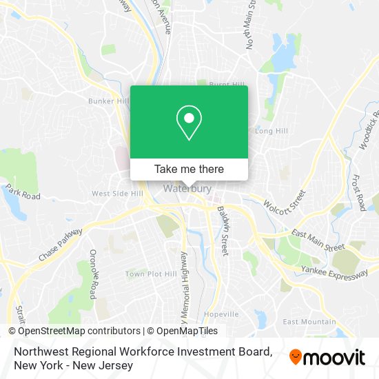 Northwest Regional Workforce Investment Board map
