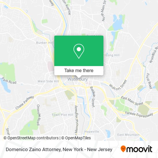 Mapa de Domenico Zaino Attorney