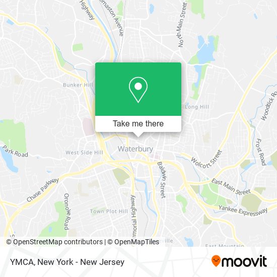 YMCA map