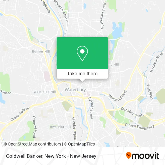 Coldwell Banker map
