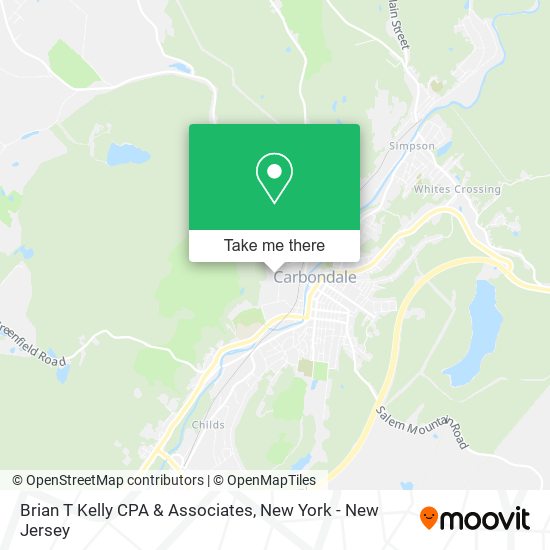 Brian T Kelly CPA & Associates map