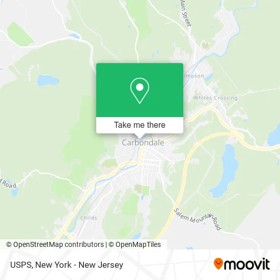 USPS map