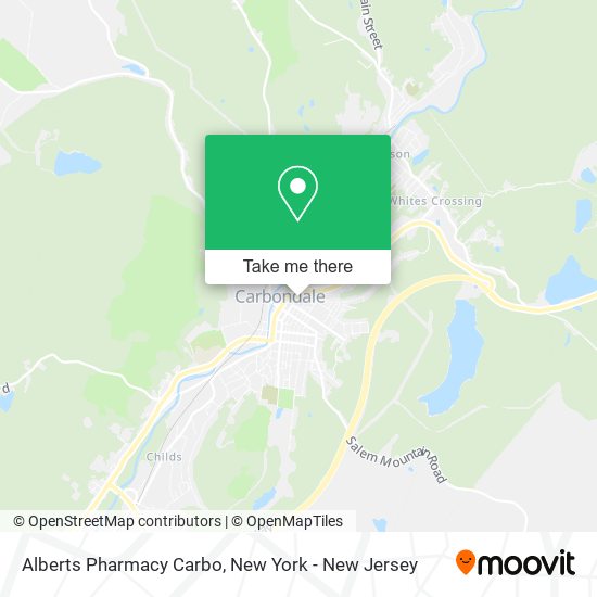 Alberts Pharmacy Carbo map