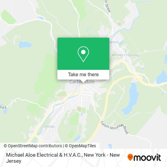 Michael Aloe Electrical & H.V.A.C. map