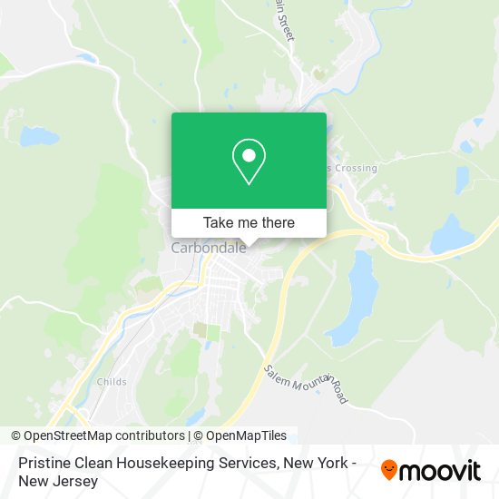 Pristine Clean Housekeeping Services map