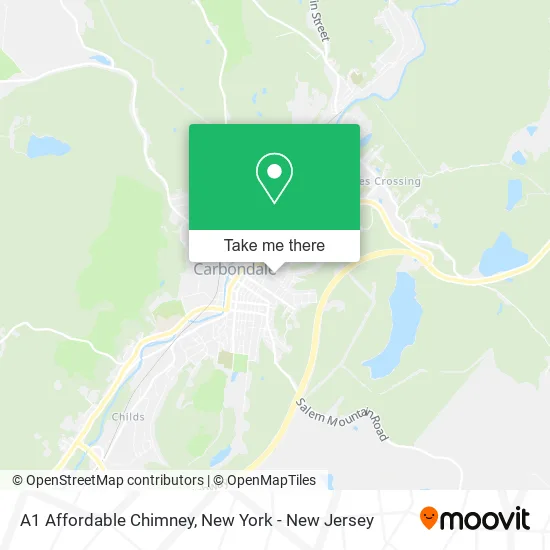 A1 Affordable Chimney map