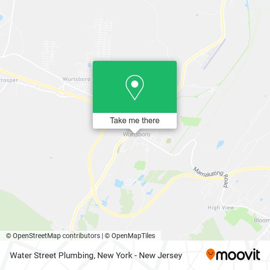 Mapa de Water Street Plumbing