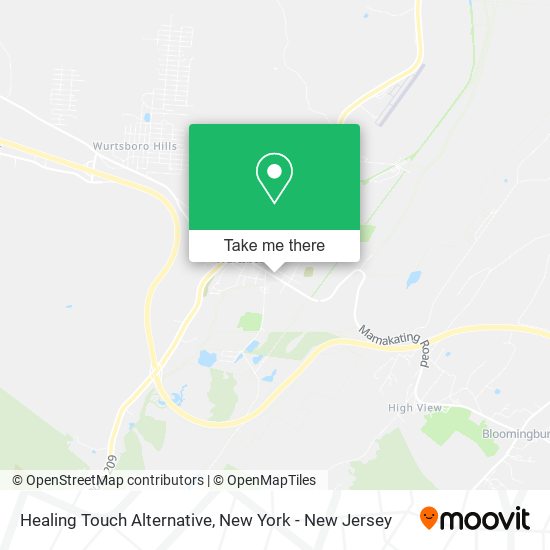 Healing Touch Alternative map
