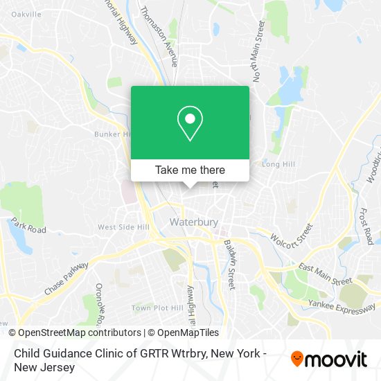 Child Guidance Clinic of GRTR Wtrbry map