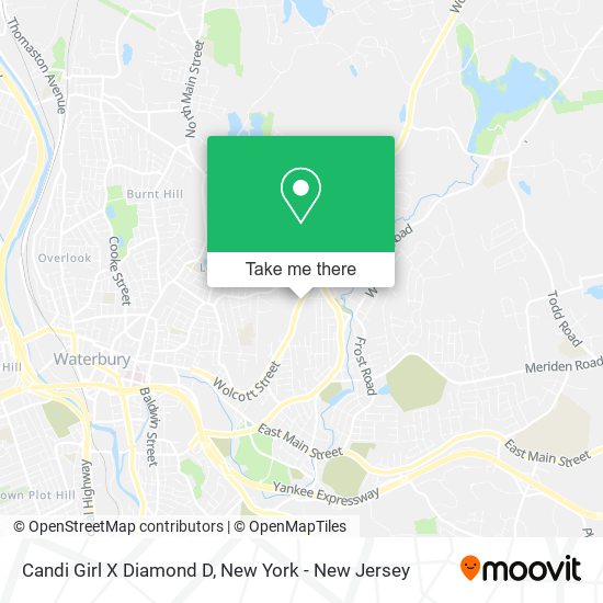 Mapa de Candi Girl X Diamond D