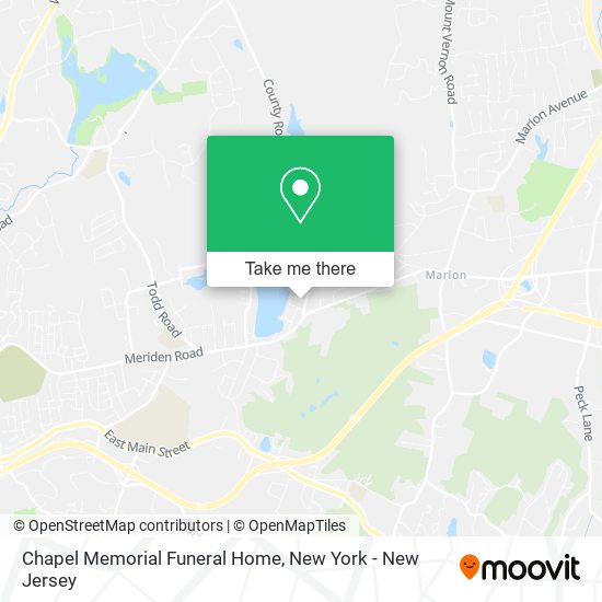 Chapel Memorial Funeral Home map