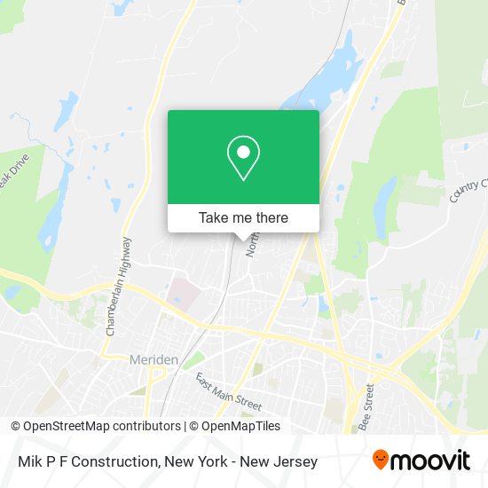 Mapa de Mik P F Construction