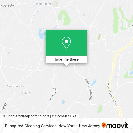 B Inspired Cleaning Services map