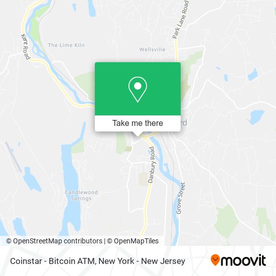 Mapa de Coinstar - Bitcoin ATM