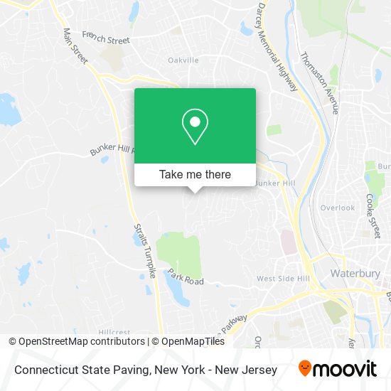 Connecticut State Paving map