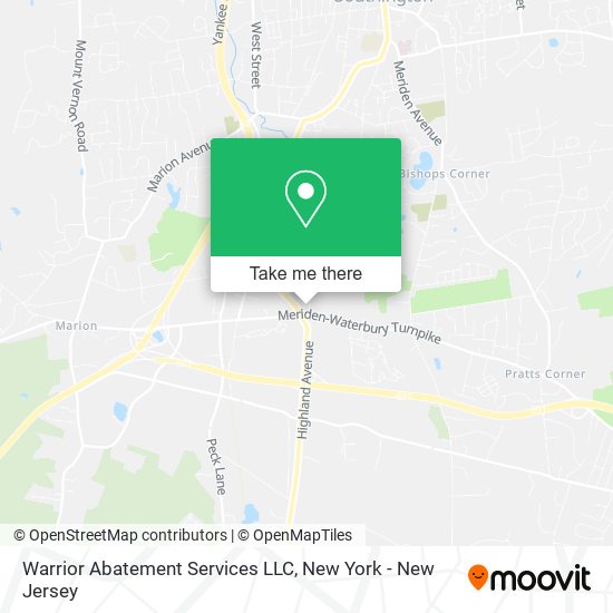 Warrior Abatement Services LLC map