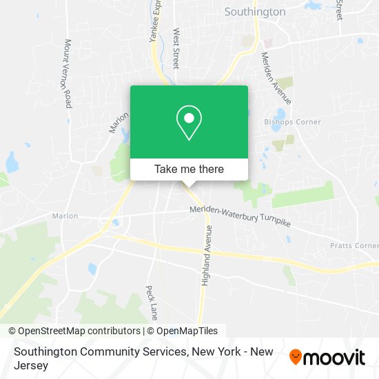 Mapa de Southington Community Services