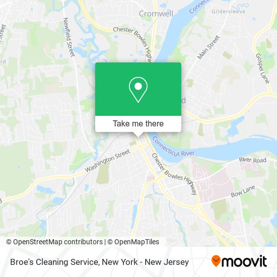 Mapa de Broe's Cleaning Service