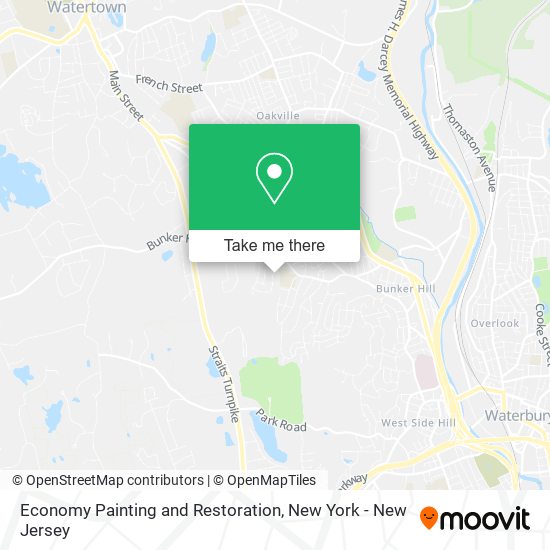 Mapa de Economy Painting and Restoration