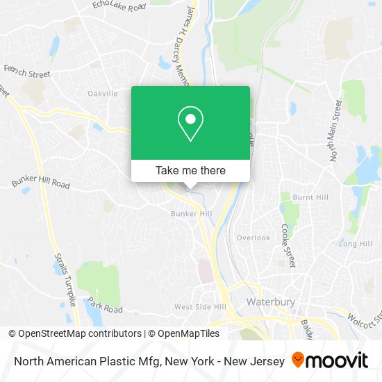 North American Plastic Mfg map