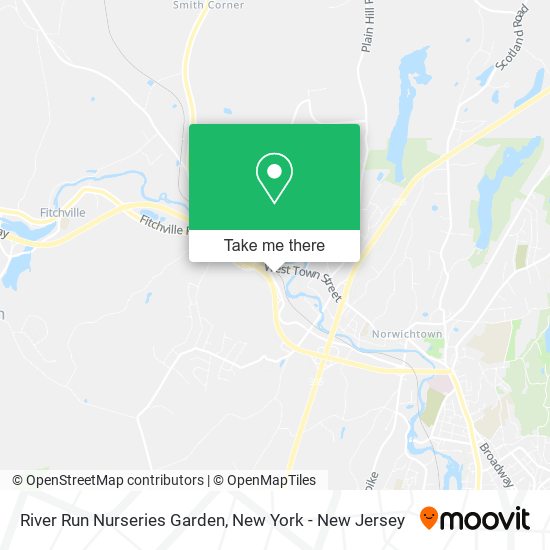 River Run Nurseries Garden map