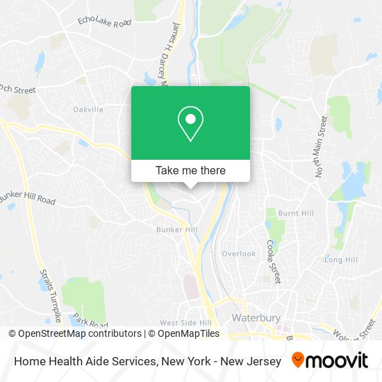 Mapa de Home Health Aide Services