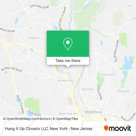 Hang It Up Closets LLC map