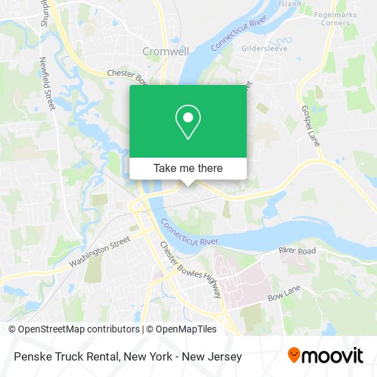 Mapa de Penske Truck Rental