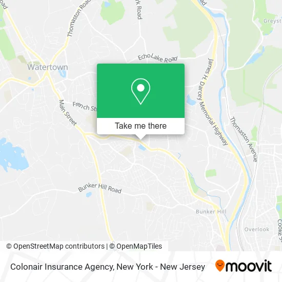 Colonair Insurance Agency map