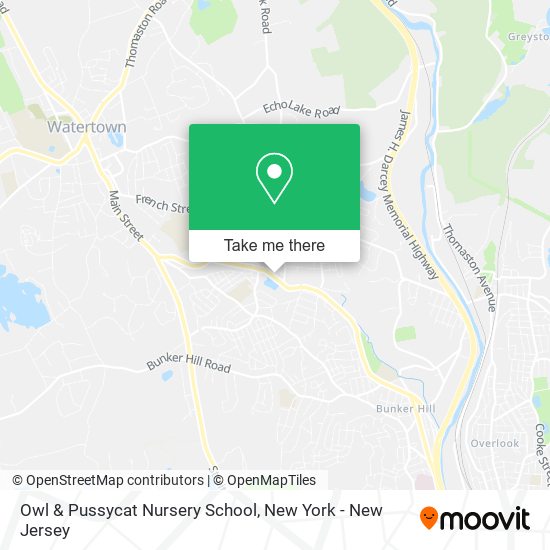 Mapa de Owl & Pussycat Nursery School