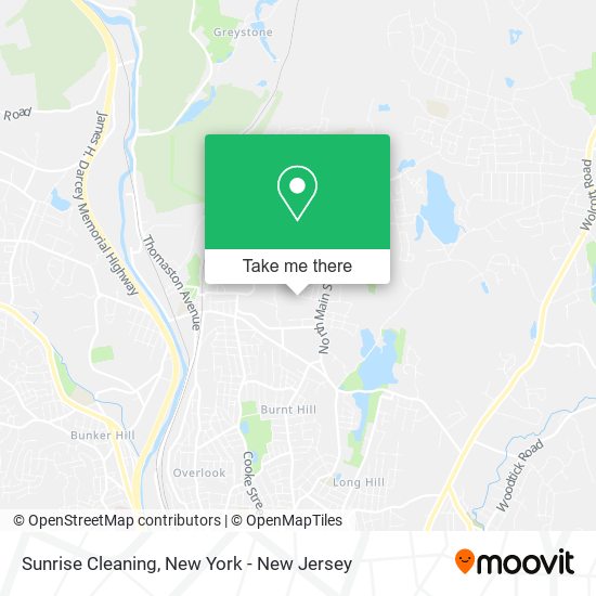 Sunrise Cleaning map