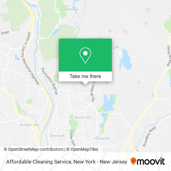 Affordable Cleaning Service map