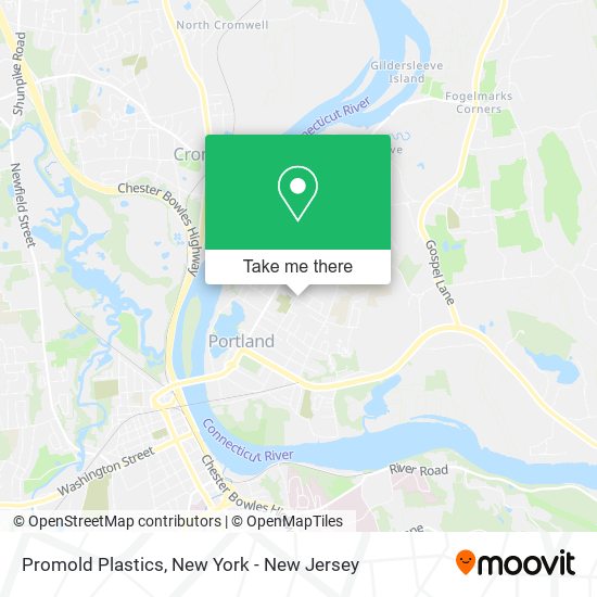 Promold Plastics map