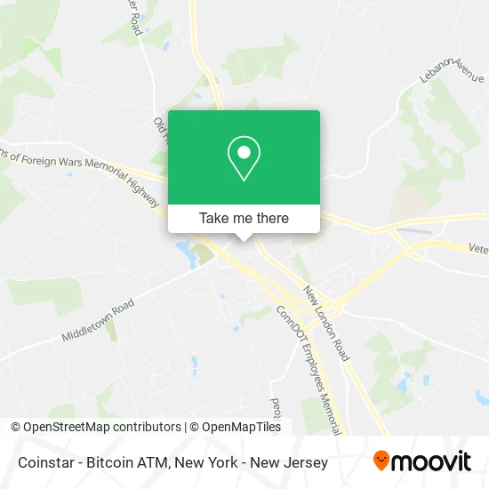 Coinstar - Bitcoin ATM map