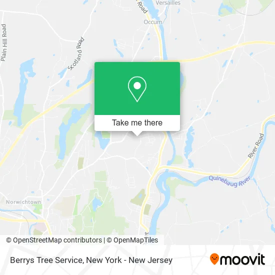 Berrys Tree Service map