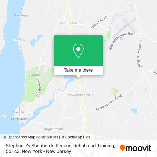 Stephanie's Shepherds Rescue, Rehab and Training, 501c3 map