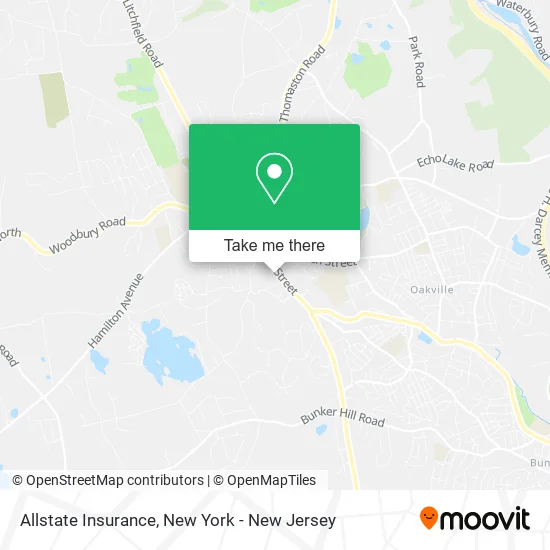 Allstate Insurance map