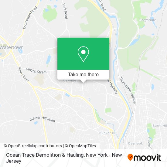 Ocean Trace Demolition & Hauling map