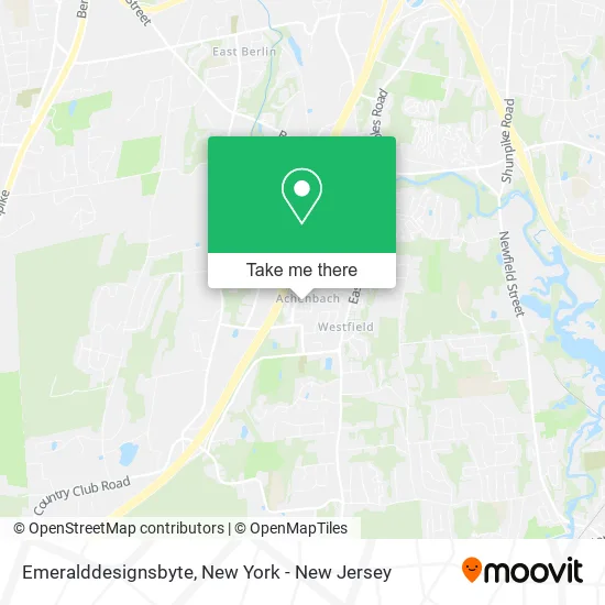 Emeralddesignsbyte map