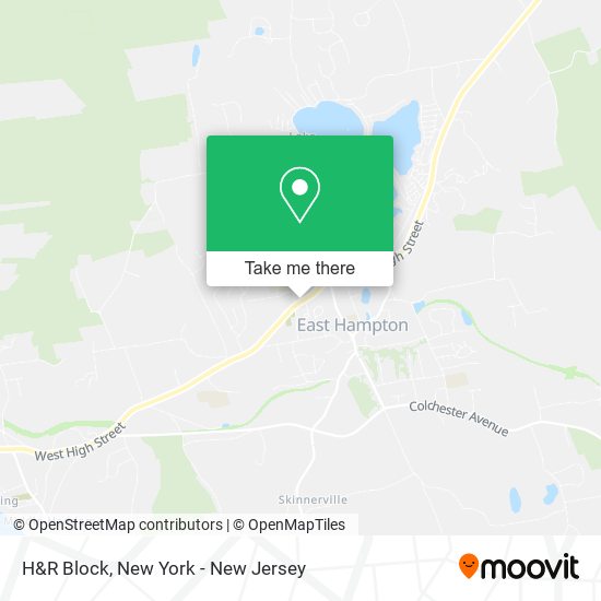 H&R Block map