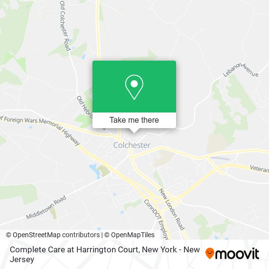 Complete Care at Harrington Court map