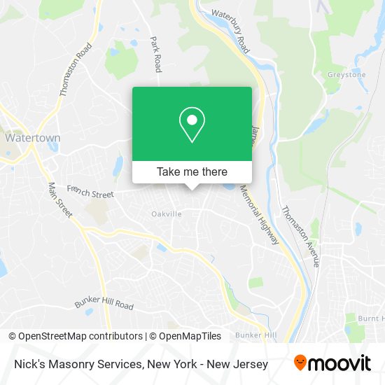 Nick's Masonry Services map