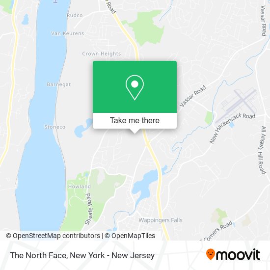 Mapa de The North Face