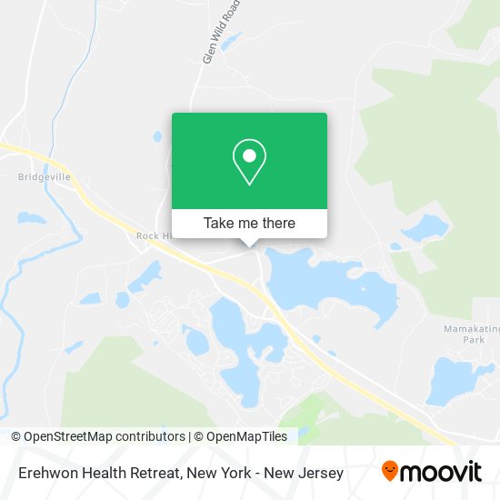 Mapa de Erehwon Health Retreat