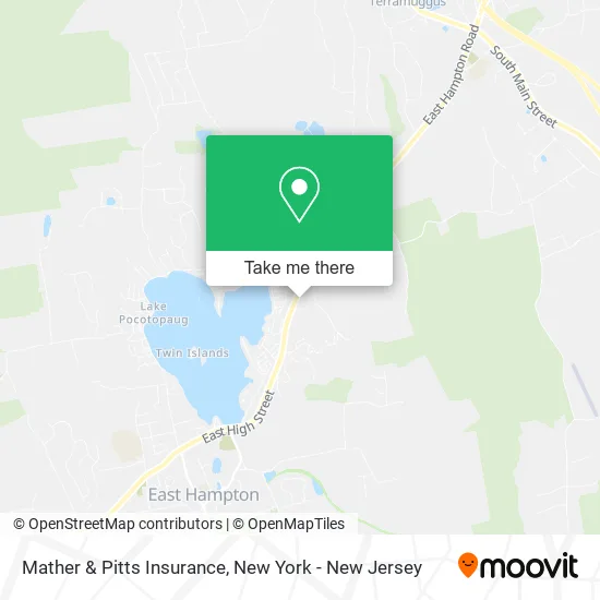 Mather & Pitts Insurance map