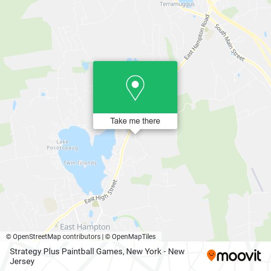 Mapa de Strategy Plus Paintball Games