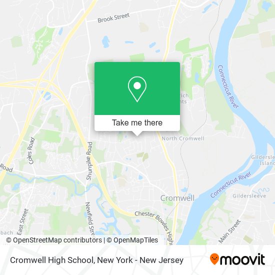 Mapa de Cromwell High School