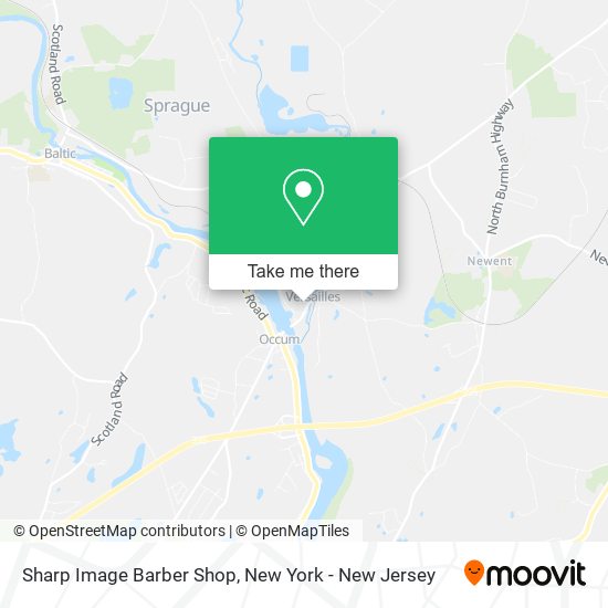 Sharp Image Barber Shop map