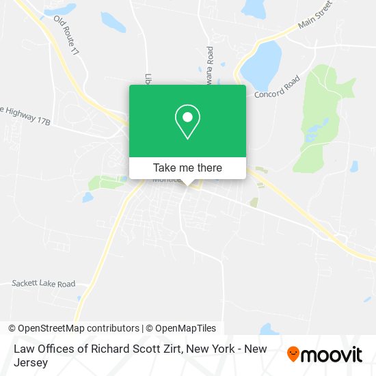 Mapa de Law Offices of Richard Scott Zirt